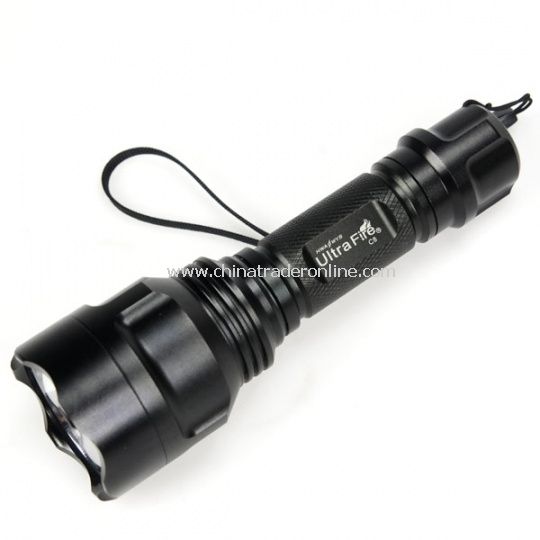 UltraFire C8 210 lumens CREE Q5 LED Flashlight 1-mode 1X18650/2X16340（battery excluded）