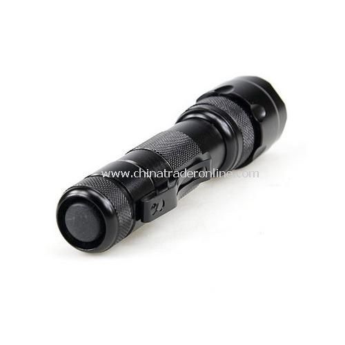 UltraFire WF-502B CREE R5 LED 370 Lumen 1 Mode Super Bright Flashlight Torch 1X18650/2X16340 Black