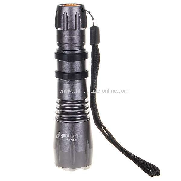 UniqueFire R5 370 Lumen 5-mode XP-G R5 LED Flashlight 1X18650(battery not included) from China