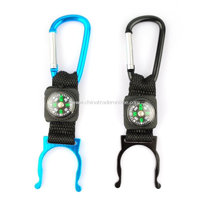 Aluminum Alloy Water Bottle Buckle Holder Hook for Hiker Camper from China