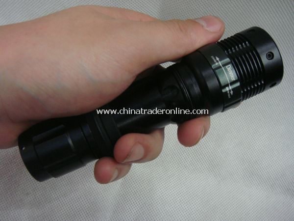 CREE SA25 Q5 LED 7W 400 Lumen Zoomable Flashlight Torch(1x18650/3XAAA) from China