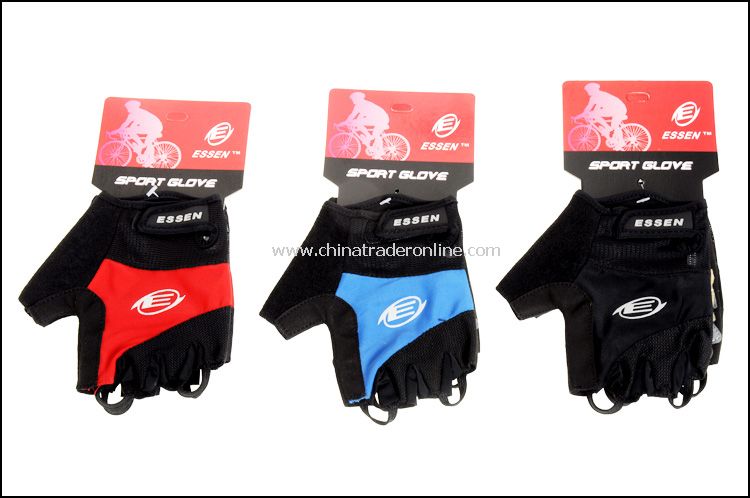 Fashionable outdoor cycling half finger gloves