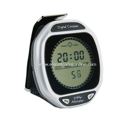 Multifunctional wrist Digital Altimeter Compass & Barometer from China