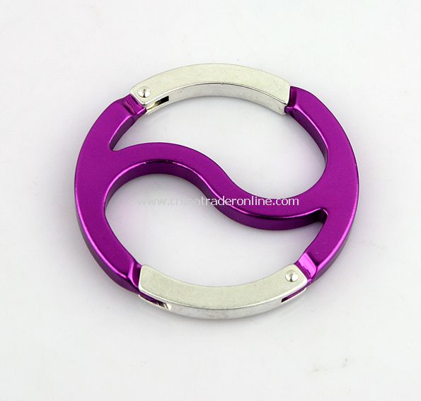 New Multifunctional Dog Climb Hike Hook Carabiner Purple from China