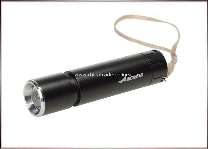 Chargeable LED Flashlight Torch + Bike Mount Kit from China