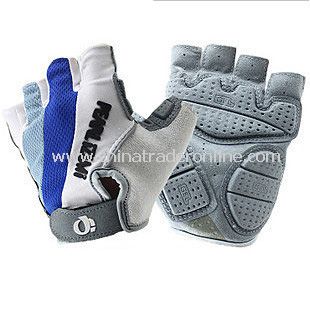 Half Finger Motorbikes Gloves with Wrist Protection