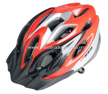 NEW Cycling Bicycle MERIDA Adult Mens Bike Helmet RED with Visor