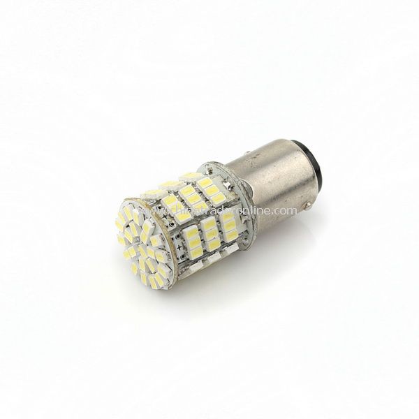 Car 1157 Tail Brake White 85-SMD LED Light Bulb Lamp