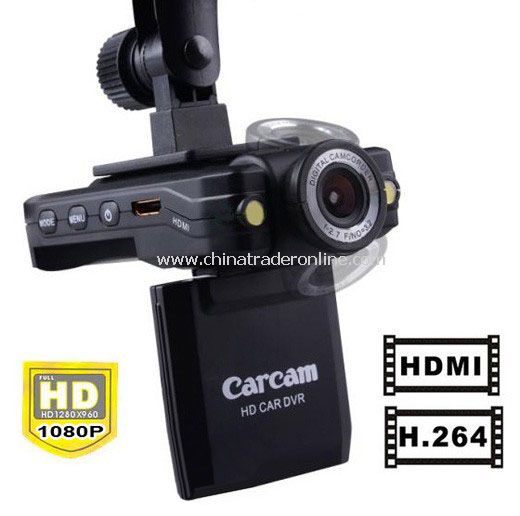 VEHICLE DVR 270 ROTATABLE CAR CAMERA RECORDER MONITOR