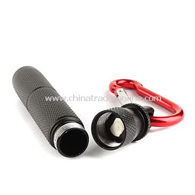 FX 8032 3W Aluminum LED Flashlight Torch Light 1XAAA Black from China