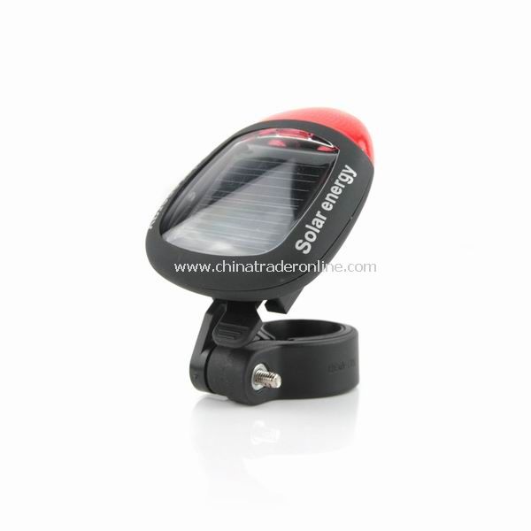 New LED Solar Energy Bicycle Bike Tail Lamp Rear Light from China