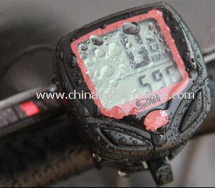 Waterproof Wireless Cycle Computer Bicycle Bike Meter Speedometer from China