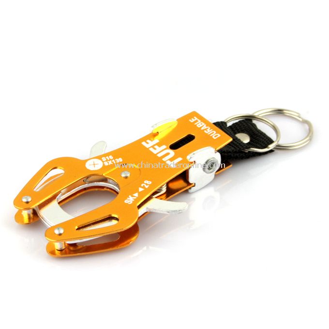 Durable Carabiner Clip Climb Hook Lock Keyring Keychain from China