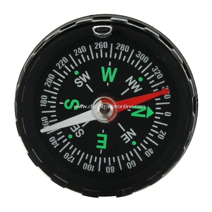 Mini Round Navigation Desktop Compass for Travel Camping Hiking