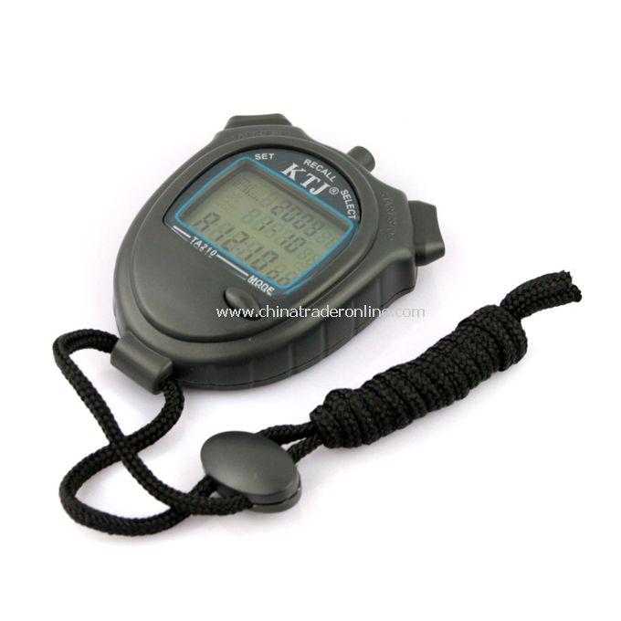 New Portable Accurate Electronic Sport Watch (TA210, 10 channels) from China