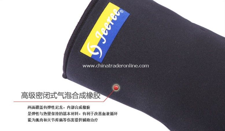 Sport Adjustable Cheap Appoint Badminton Teams Durable Knee Belt Protective Gear-black from China