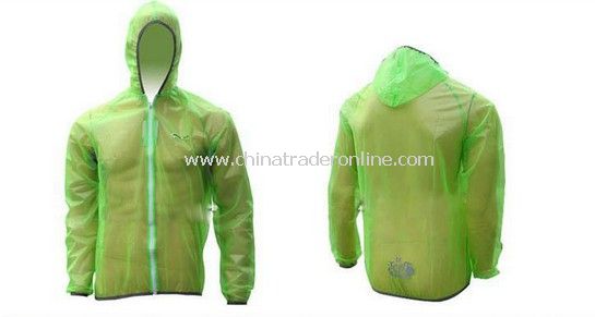 Cycling Pro Rain Coat green