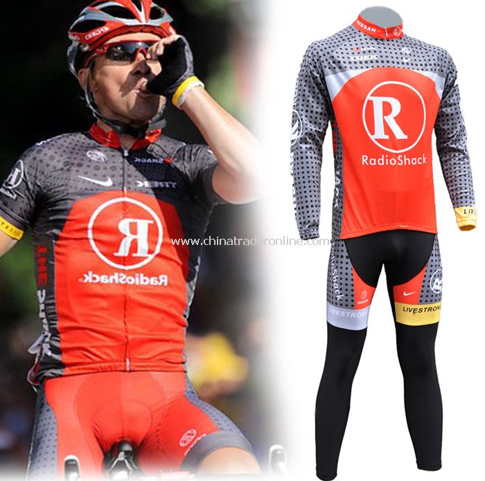 Men s Team Bicycle Cycling Suit Long Sleeves Jersey Bike Racing Sport Suit Sets