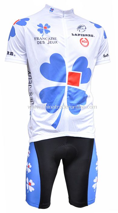 Outdoor sports kits Cycling Jersey short bicycle shirt bike wear suit + pants from China