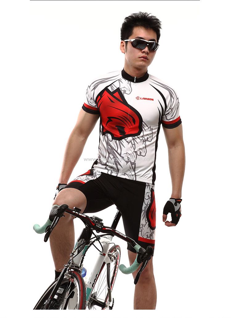 Outdoor sports kits Cycling Jersey short bicycle shirt bike wear suit + pants