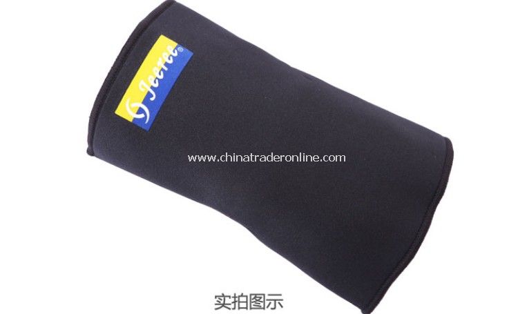 Sport Adjustable Cheap Appoint Badminton Teams Durable Knee Belt Protective Gear-black