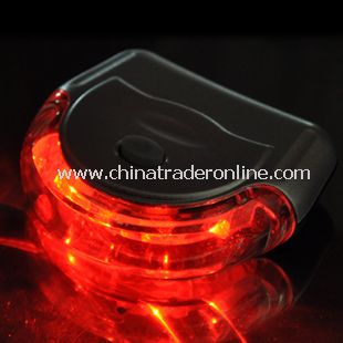 New UFO Bike Bicycle 5 LED Taillight Rear Light Cycling Safety Lamp Waterproof from China