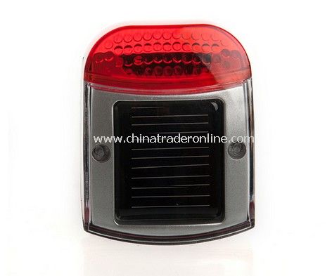 Solar Power Led Bike Rear Tail Light Lamp square from China