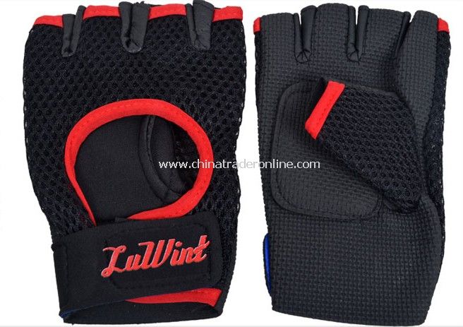 Sports Durable Half Finger Wrist Protection Anti-skidding Breathable Gloves from China