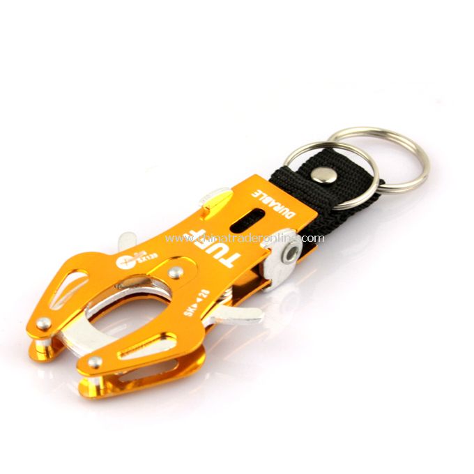 Durable Carabiner Clip Climb Hook Lock Keyring Keychain from China