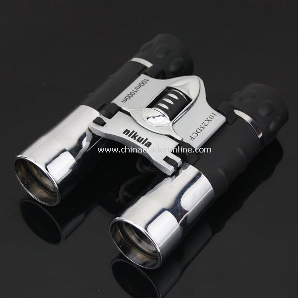 Nikula 10 x 25mm Folding Roof Prism Binoculars 100M/1000M