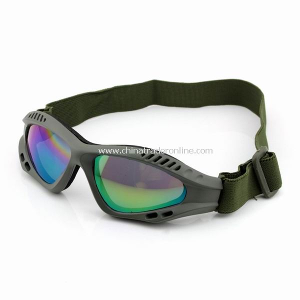 TOP NEW SUNGLASSES GOGGLES WITH STRAP LEASH Black