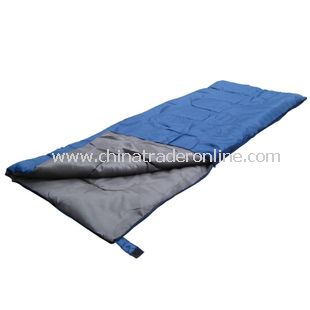 Camping Sports cotton filled lightweight sleeping bag Blue Color