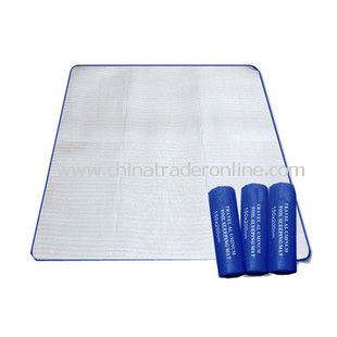 Double Travel Camping Aluminum Foil Sleeping Dampproof Mat Pad from China