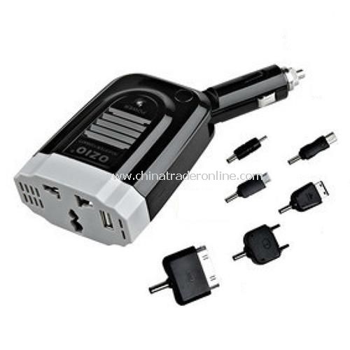 130W car wireless Inverter with adapter charger