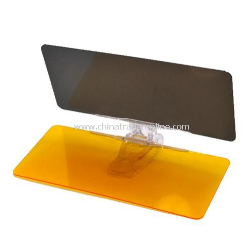 car sun visor day and night glare mirror goggles