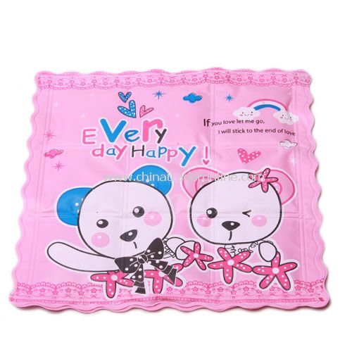 cool summer cartoon ice cooling cushion pad pink couple lovers