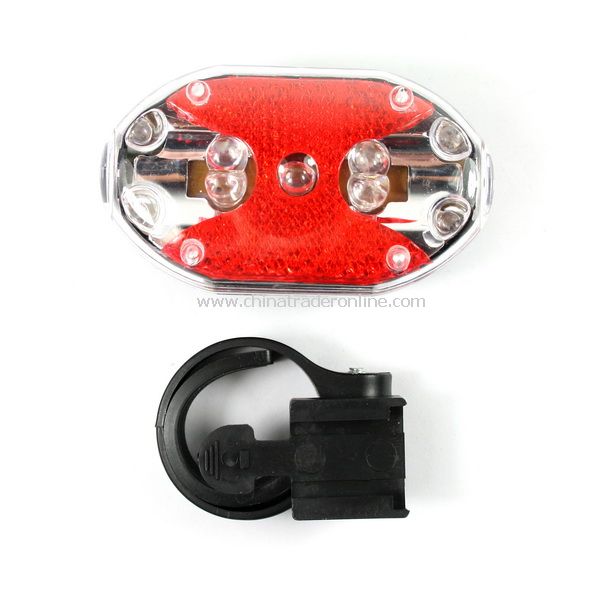 Flashing 9 LED Bike Bicycle Back Rear Tail Flashlight Lamp Torch Safety Warning with Mount Clip from China