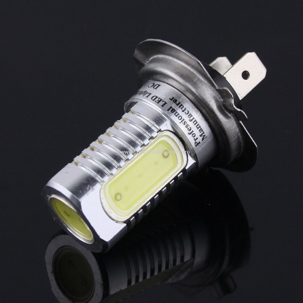 H7 LED High Power Bright White Foglight Car Head Light Bulb 6W Energy Saving 12V from China