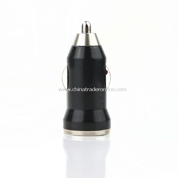 Mini Car Charger Adaptor for iPhone 3G 3GS 4G Black from China