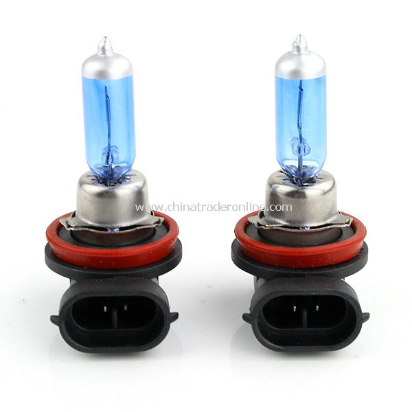 2PCS H8 Long Life Halogen Auto Car Bulb Lamp 6000K 12V 35W New