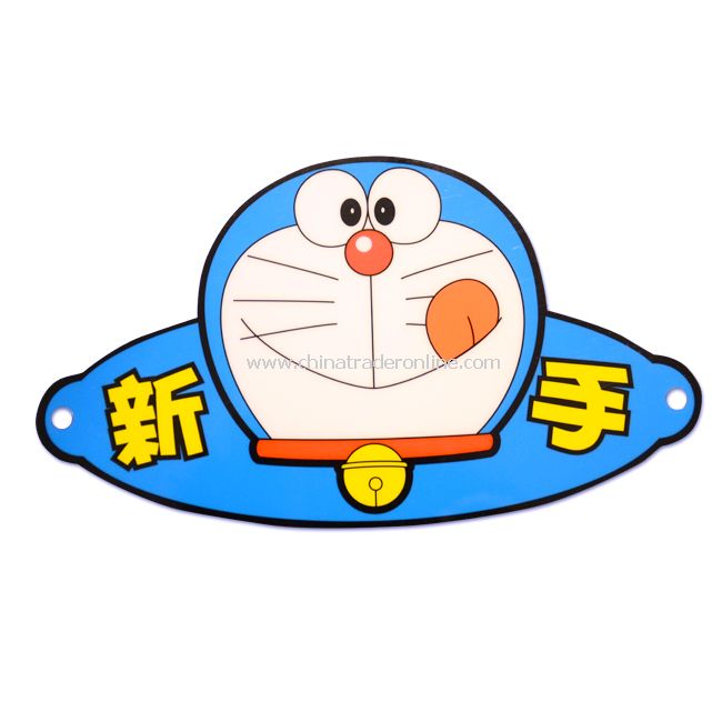 New Doraemon “New Driver” Safety Car Sign Decal Sticker from China