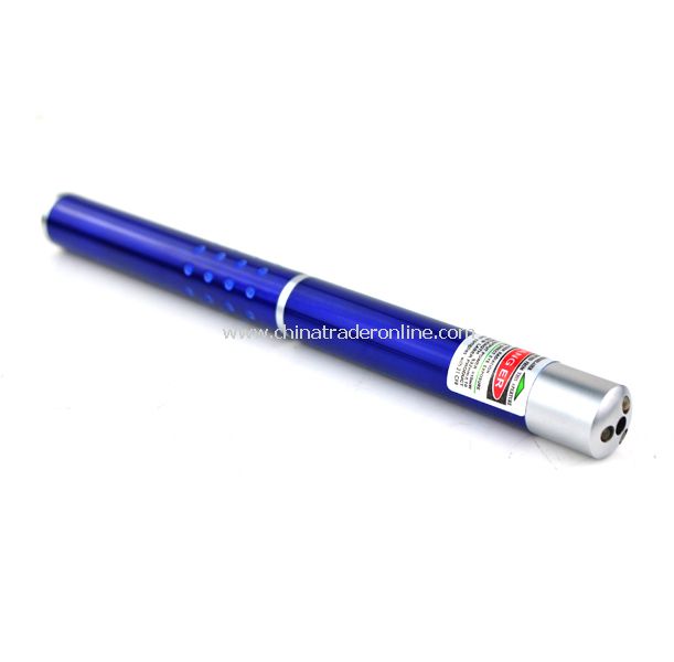 2-in-1 High Power Green Laser Pointer Pen and WHITE LED Flashlight