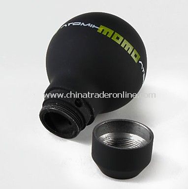 Aluminum Car Gear Shift Stick Knob Momo (Black)