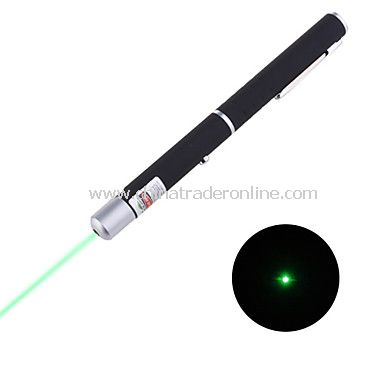 Mid-open 10mW 532nm Green Laser Pointer Pen Green Laser Indicator 2XAAA