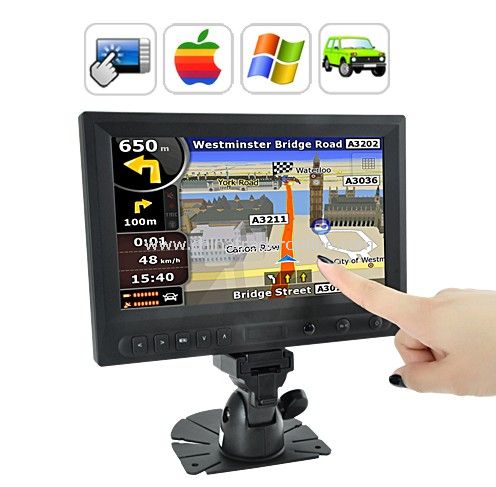 8 Inch LCD Touchscreen Monitor with AV / VGA / HDMI / Car Kit from China