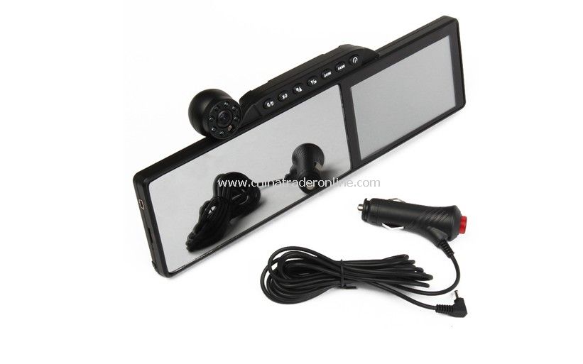 Multi-GPS Rearview Mirror