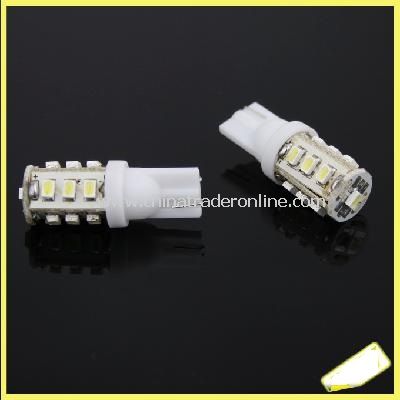 2x SUPER WHITE T10 WEDGE LED LIGHT BULBS 1206 SMD 13 LED from China