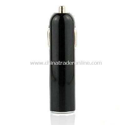 Mini USB Car Charger for iPhone and iPod Black from China