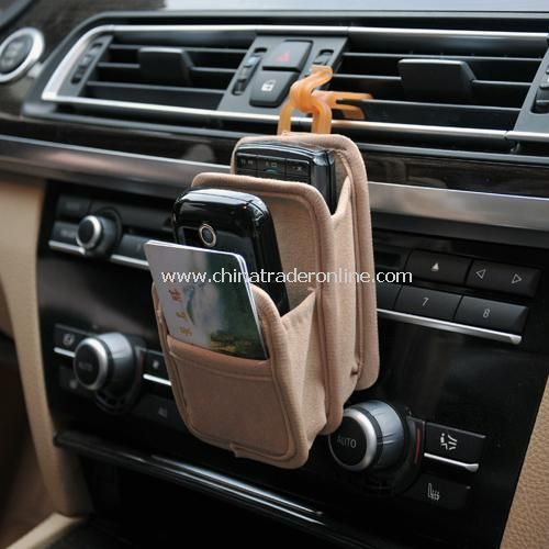 Multifunction car outlet compartment storage holder from China