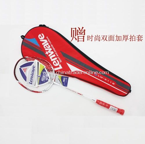 Badminton racket - a single loaded from China